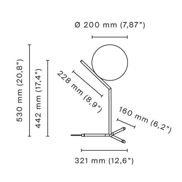 Flos IC T1 High Table Light | Panik Design