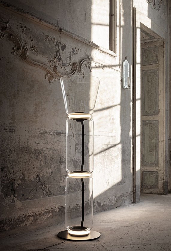 Flos Noctambule High Cylinder Cone Floor Light | Panik Design