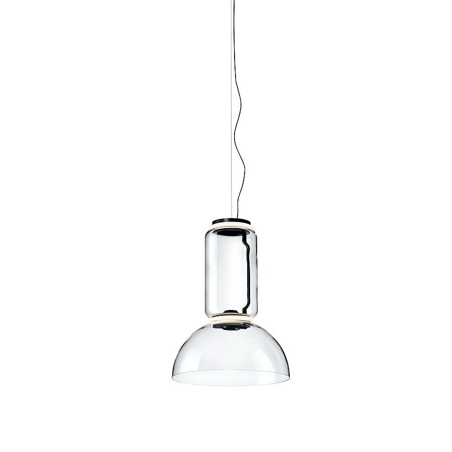 Flos Noctambule LED Low Cylinder Bowl Suspension Light | Panik Design