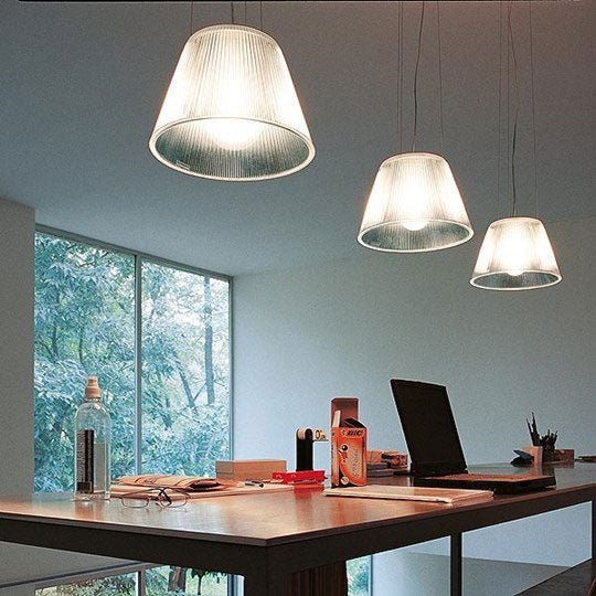 Flos Romeo Moon S1 Suspension Light Philippe Starck | Panik Design