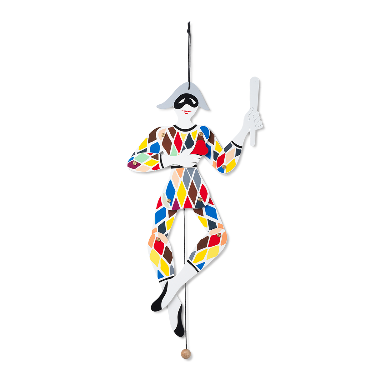 Kay Bojesen Wooden Harlequin Jumping Jack