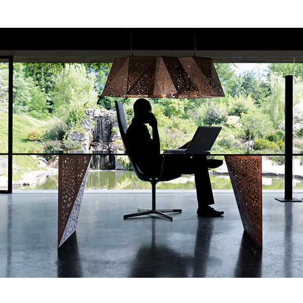 Horm - Steven Holl - Plywood LED Chandelier