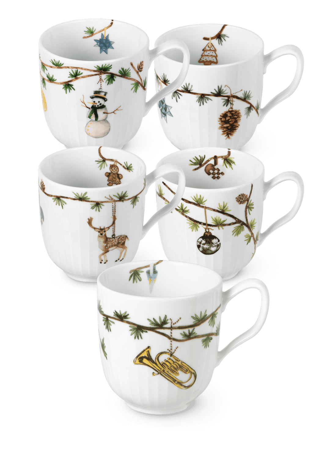 Kahler Christmas Mug Porcelain 330 ml