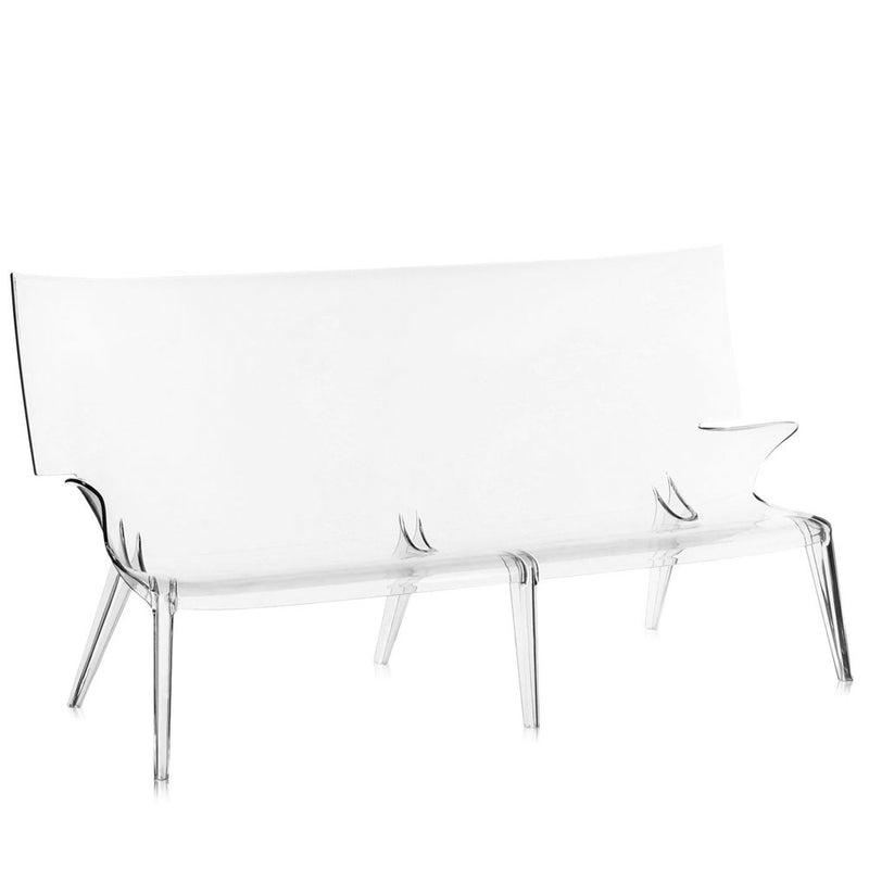 Kartell Uncle Jack Sofa Transparent Philippe Starck