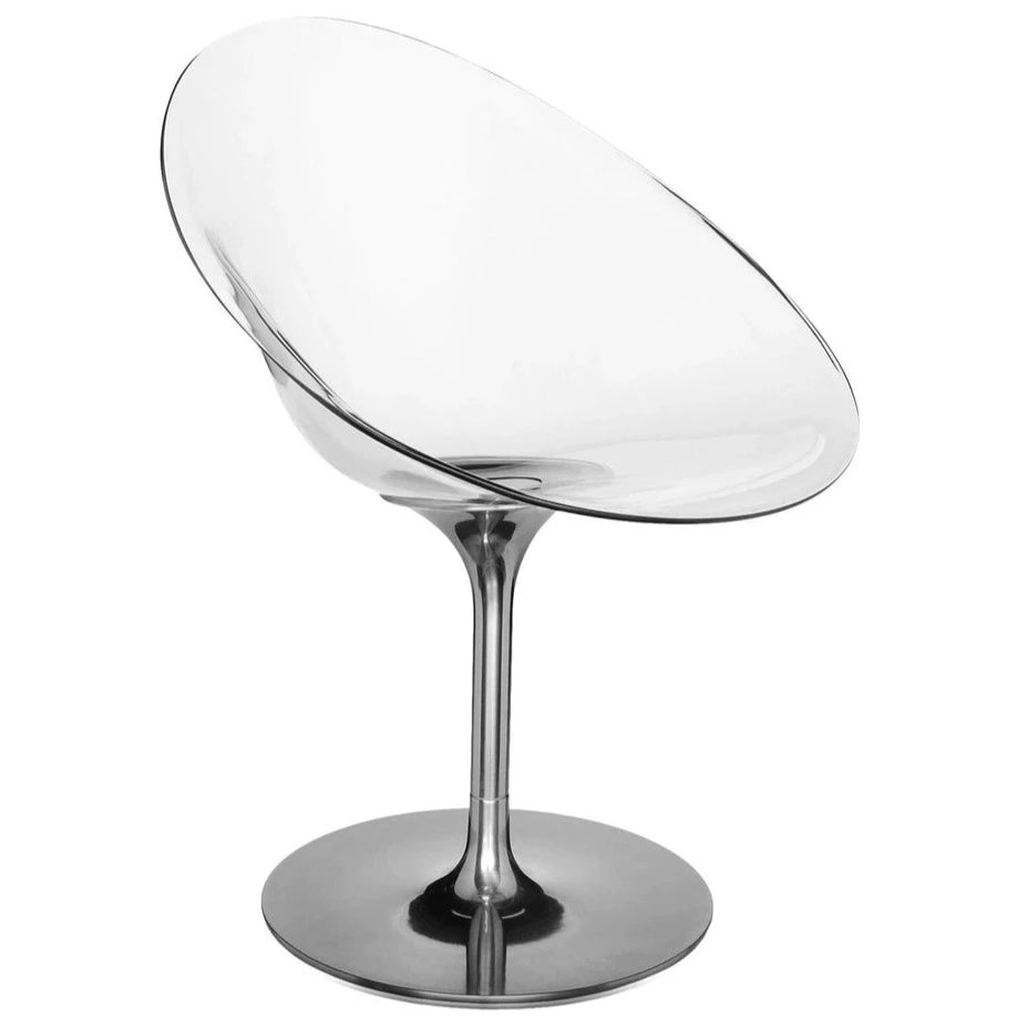 Kartell EROS Swivel Small Armchair by Philippe Starck