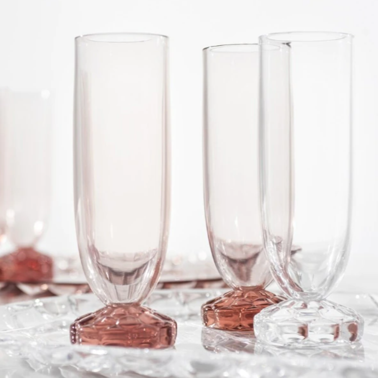 Kartell JELLIES Champagne Flute 4pcs