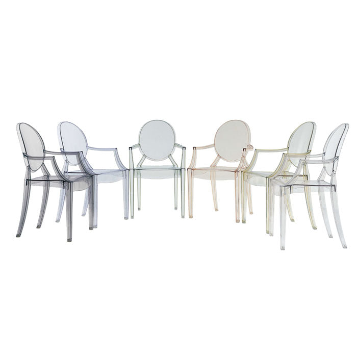 Kartell Louis Ghost Armchair 4pcs Philippe Starck