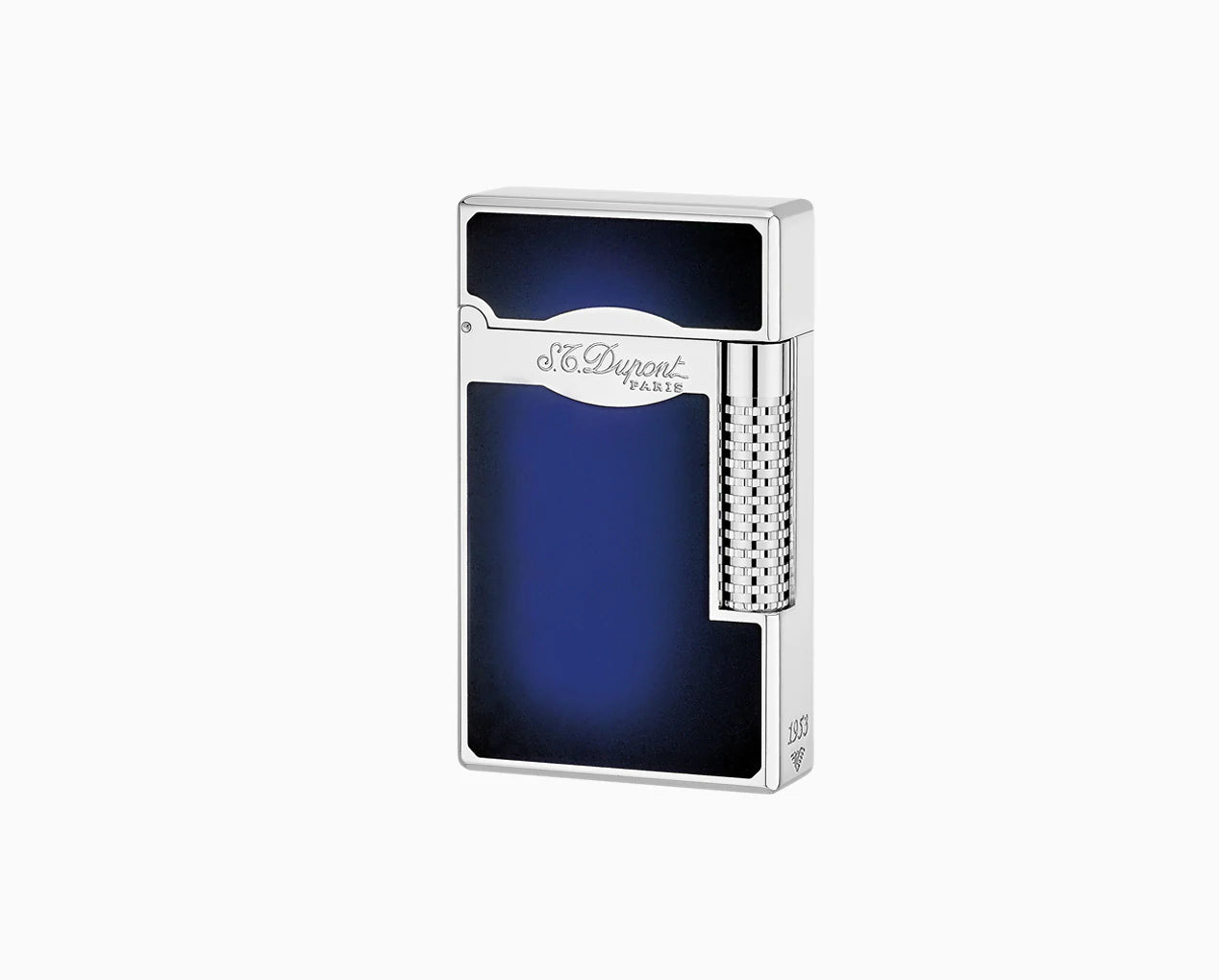 S.T. Dupont Le Grand Sunburst Blue Lighter