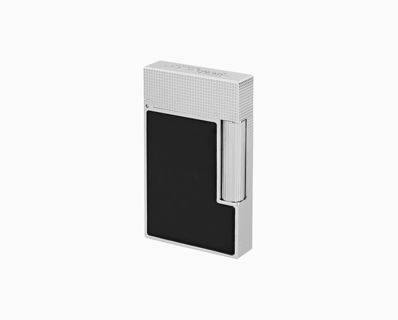 S.T. Dupont Ligne Microdiamond PlatInum Lighter