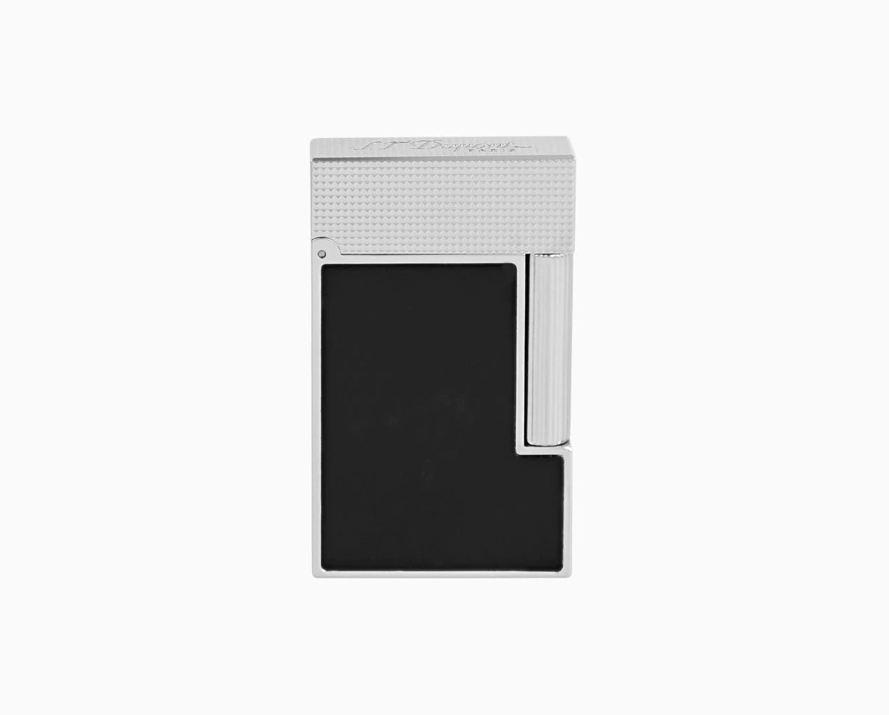 S.T. Dupont Ligne Microdiamond PlatInum Lighter