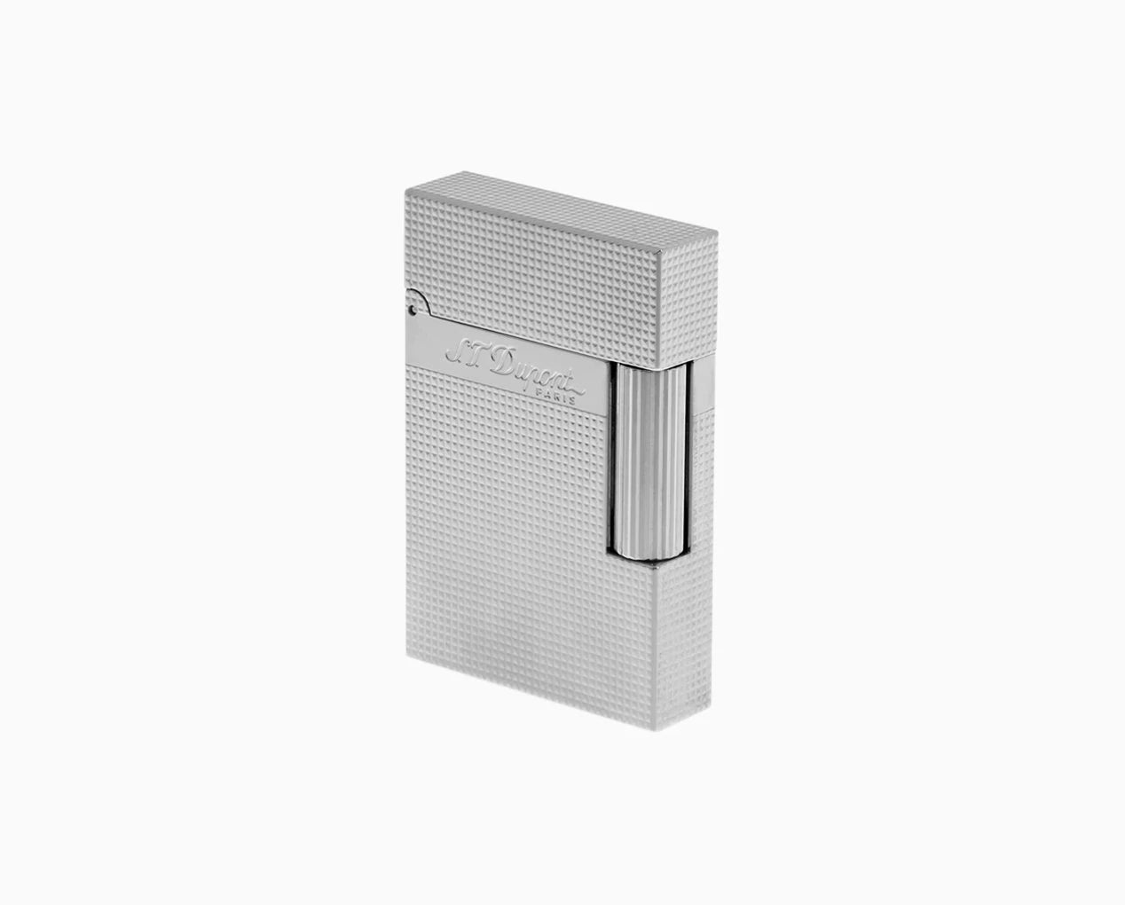 S.T. Dupont Ligne 2 Small Microdiamond Palladium Lighter