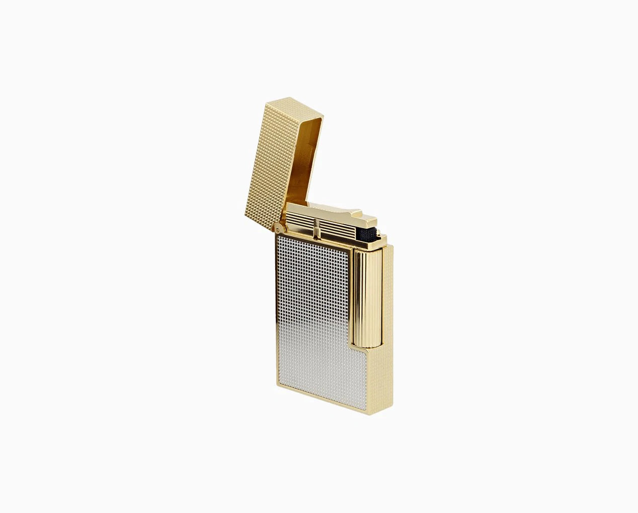 S.T. Dupont Ligne 2 Cling Lighter w Gold Finish