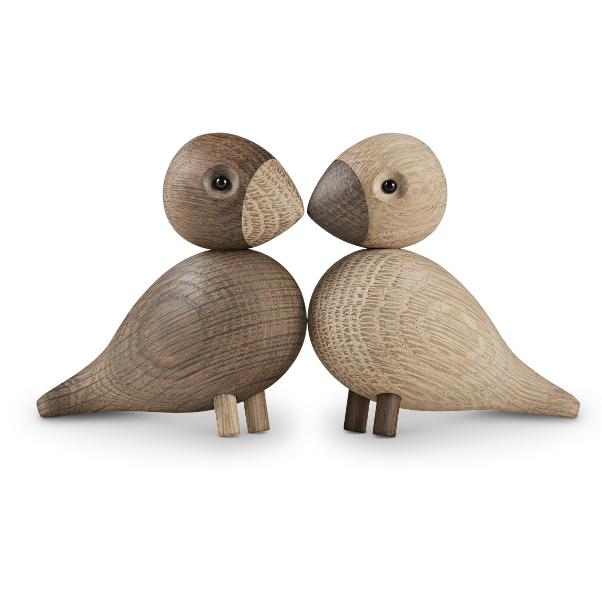 Kay Bojesen Lovebirds 2pcs Oak