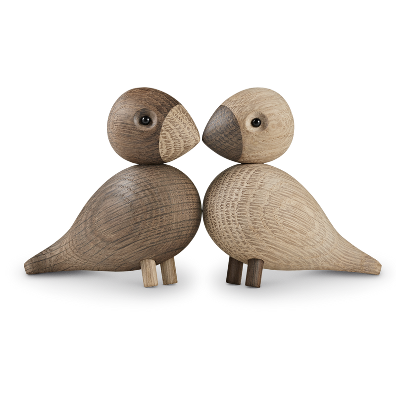 Kay Bojesen Lovebirds 2pcs Oak