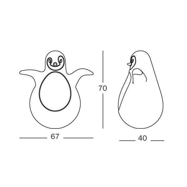 Magis - Eero Aarnio - Pingy The Wobbling Penguin Chick