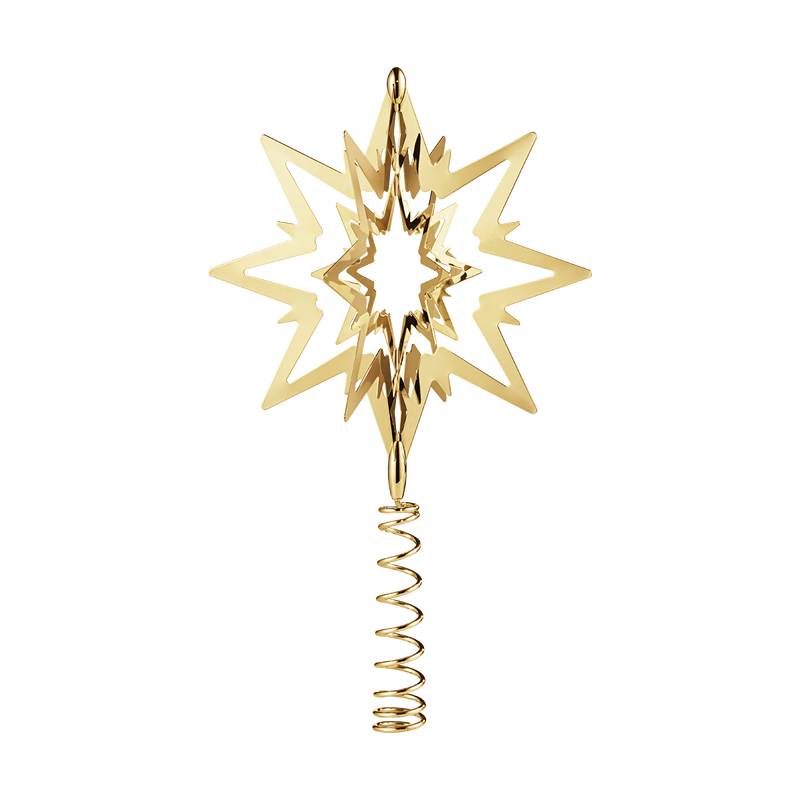 Georg Jensen Christmas Tree Top Star Gold