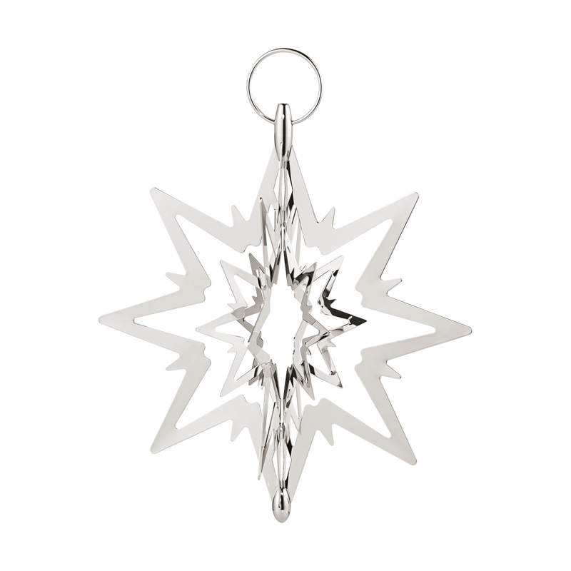 Georg Jensen Christmas Tree Top Star Palladium