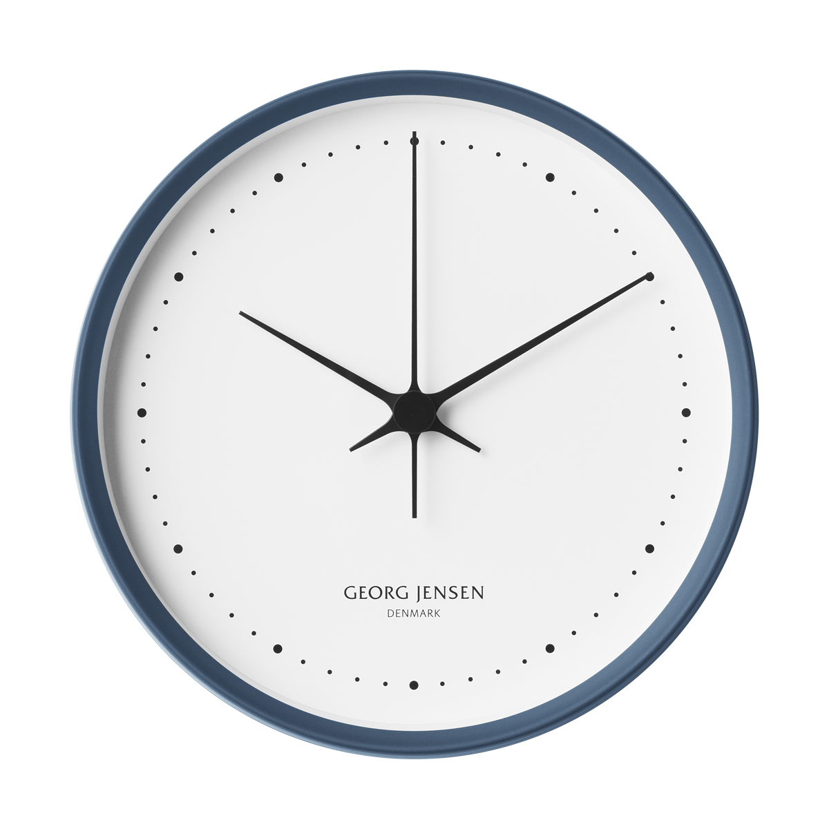 Georg Jensen Wall Clock Blue 22cm KOPPEL