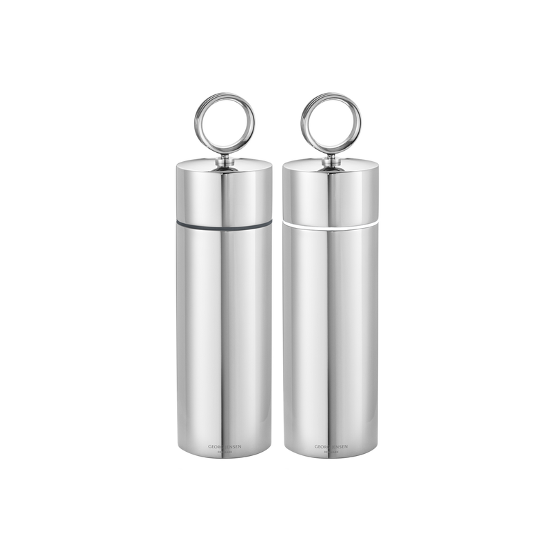 Georg Jensen Bernadotte Salt & Pepper Grinder Set