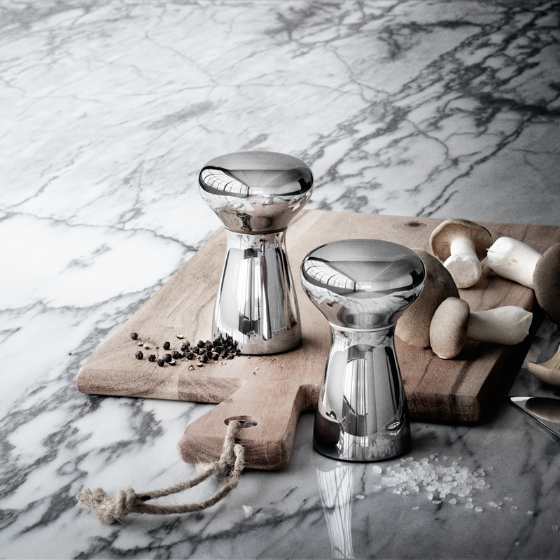 Georg Jensen Salt and Pepper Mill Set S ALFREDO