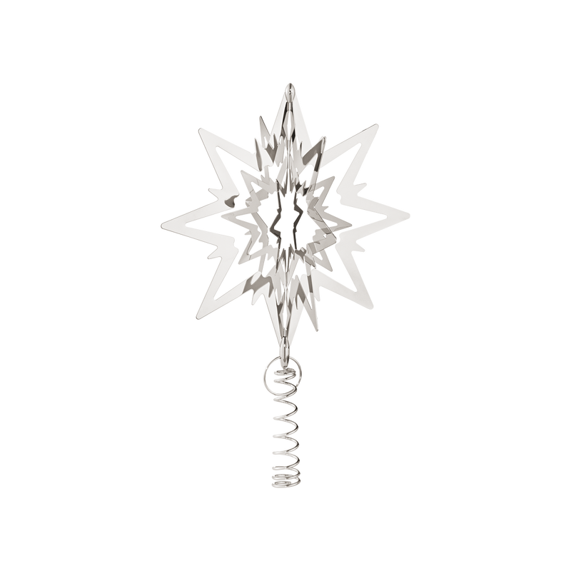 Georg Jensen Christmas Tree Top Star Palladium