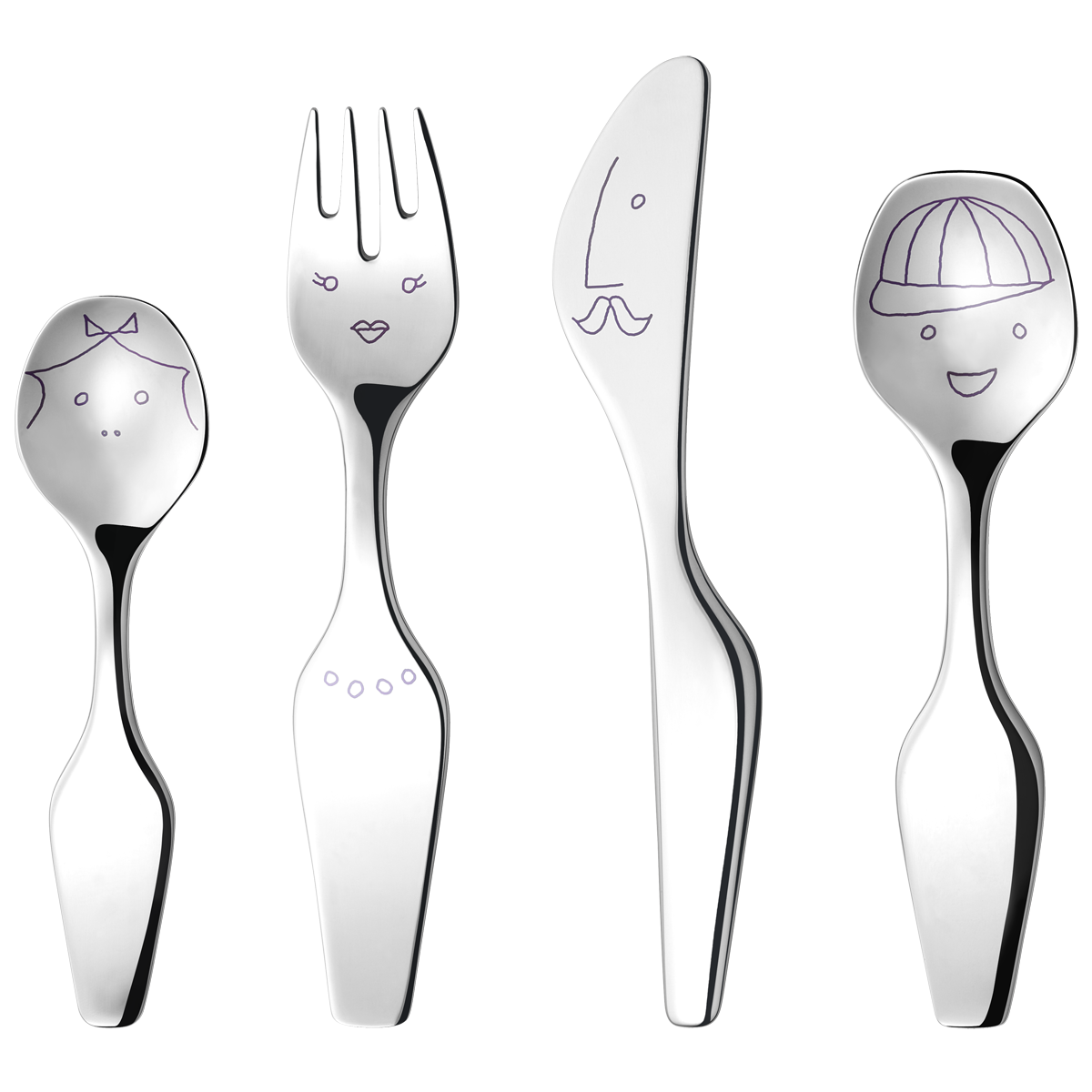 Georg Jensen Children's Cutlery 4pcs ALFREDO