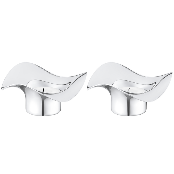 Georg Jensen COBRA Tealight Holder 2pcs