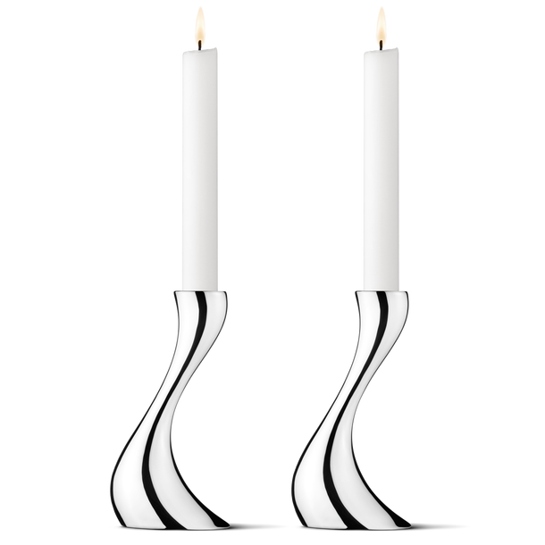 Georg Jensen Cobra Candleholder Small 2pcs