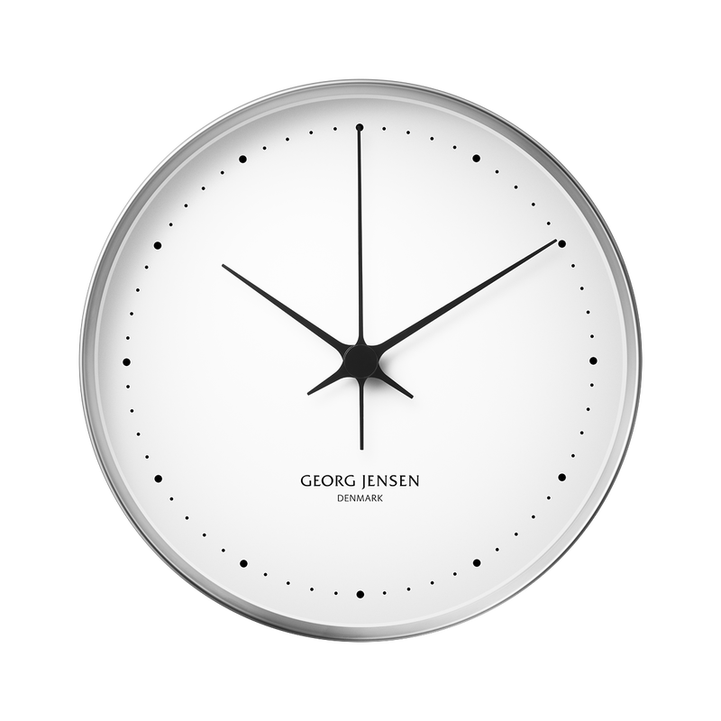 Georg Jensen Wall Clock Stainless Steel 22cm KOPPEL