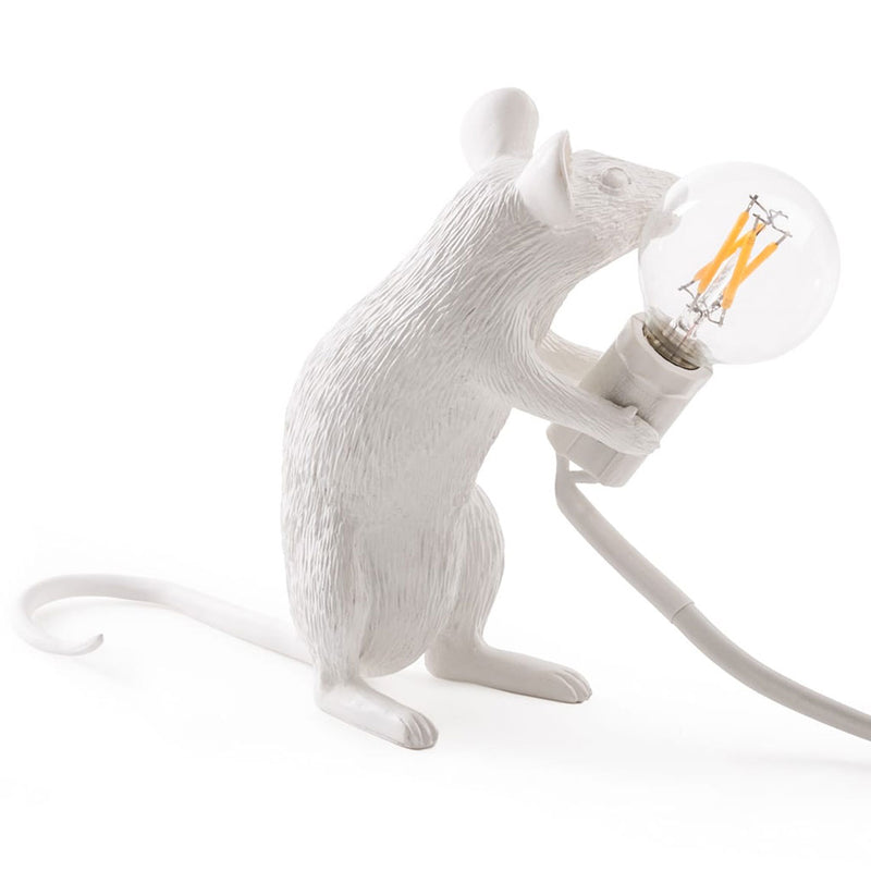 Seletti Mouse Sitting Table Light White