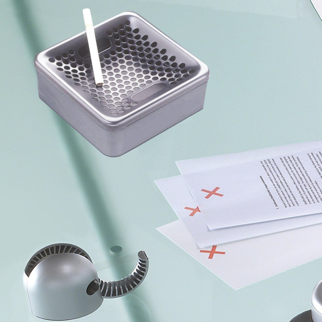 Rexite Safe Tray Table Ashtray