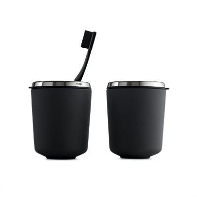 Vipp 7 Toothbrush Holder Black