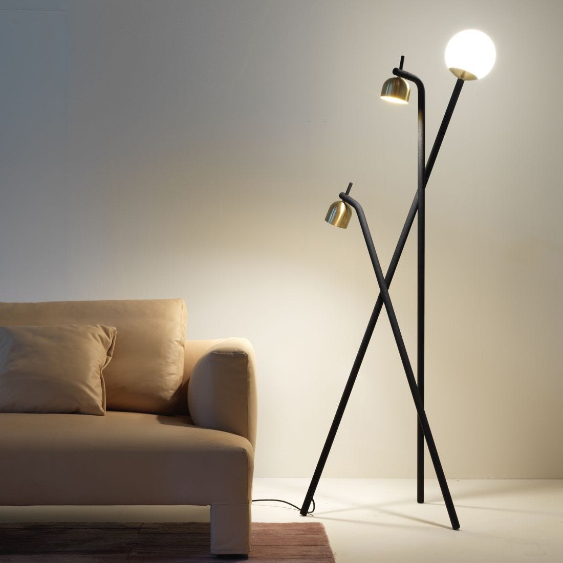 Fontana Arte Tripod Floor Light