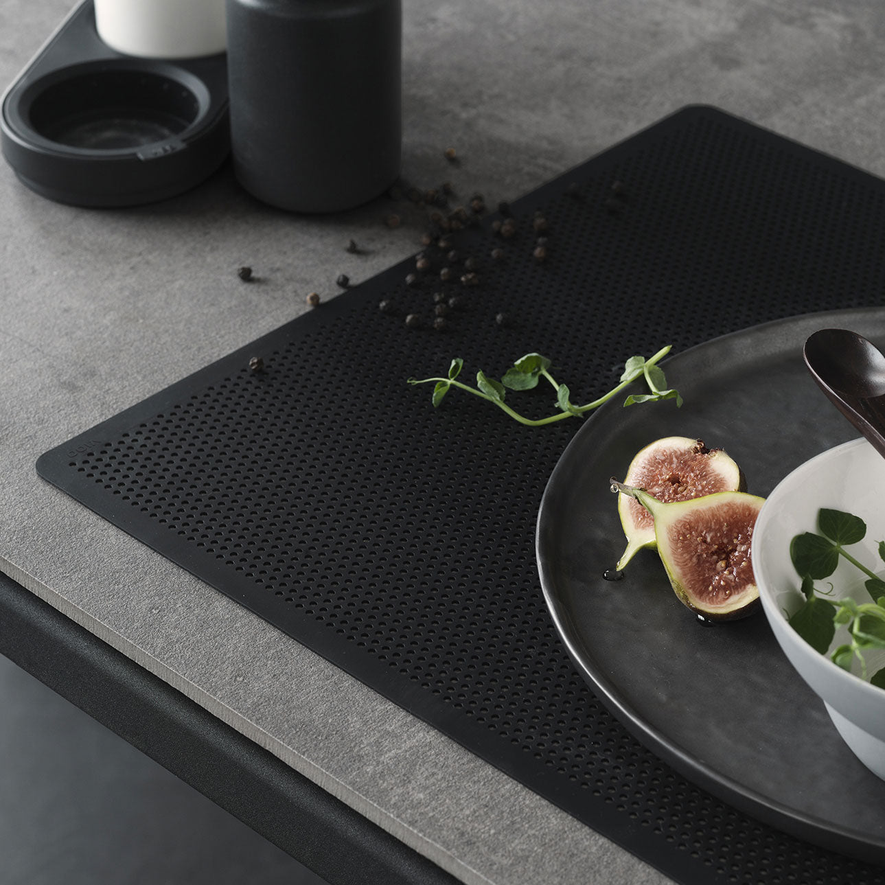 Vipp - Vipp130 Black Placemat 2pcs Set