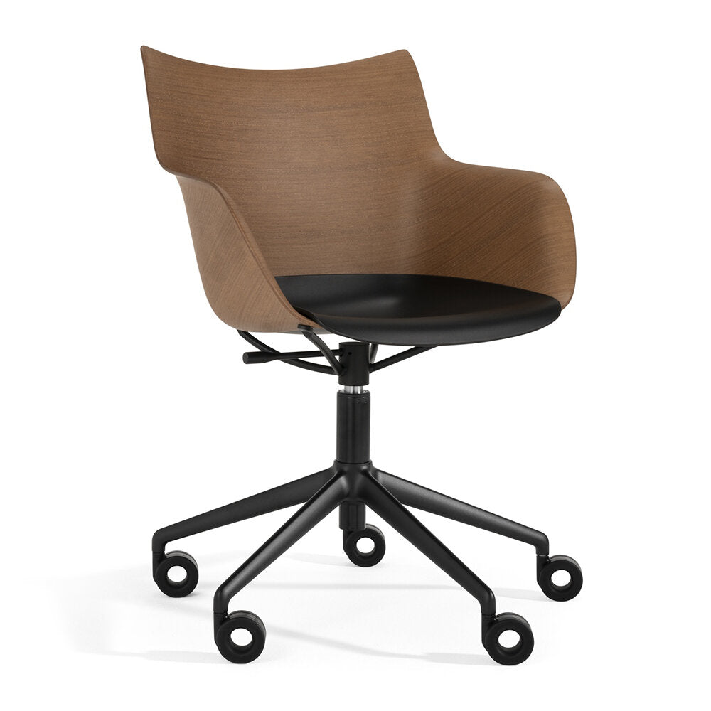 Kartell Q-Wood Office Armchair