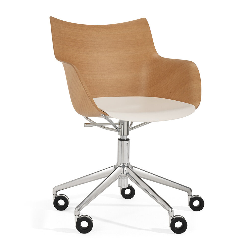 Kartell Q-Wood Office Armchair