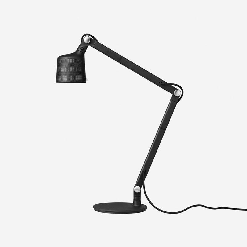 Vipp 521 Perforated Desk Light Black