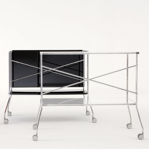 Kartell - Antonio Citterio - Flip Folding Trolley Crystal