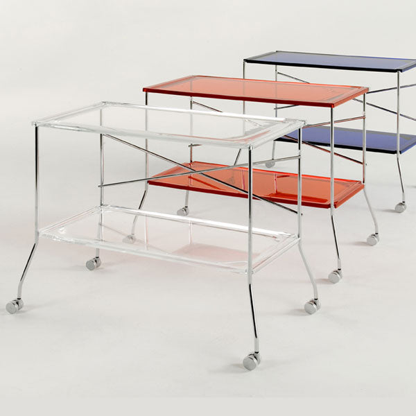 Kartell - Antonio Citterio - Flip Folding Trolley Crystal